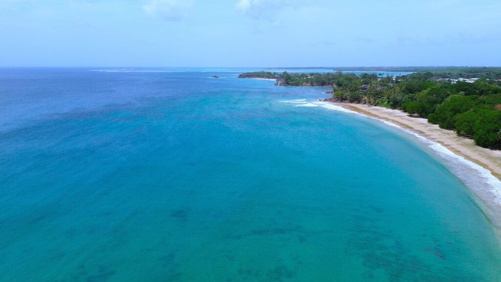 Beautiful photo of the ocean of Trinidad and Tobago