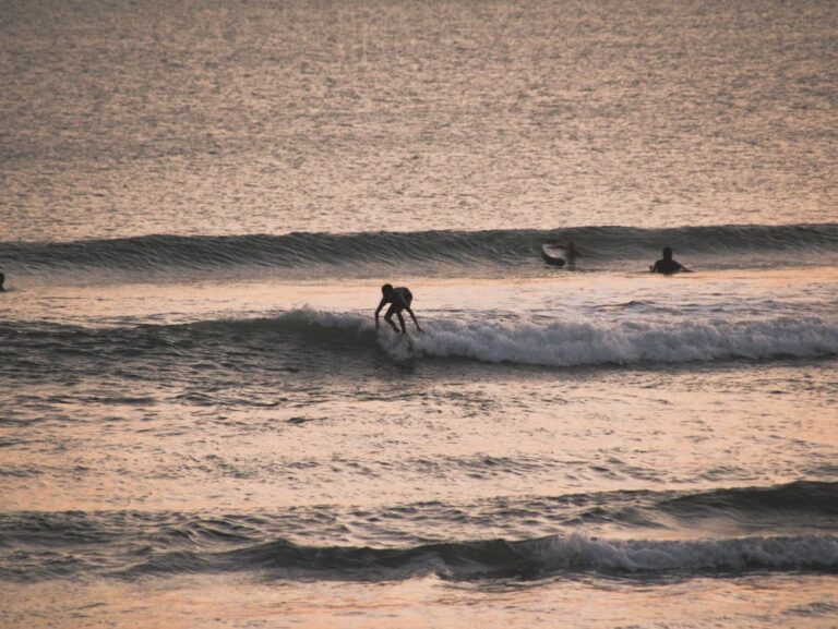 Surfing photo of surfers surfing in Miramar Playa
