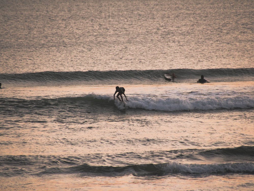 Surfing photo of surfers surfing in Miramar Playa