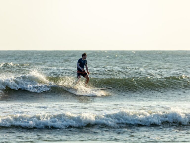 Rider surfing the left worldclass Chicama