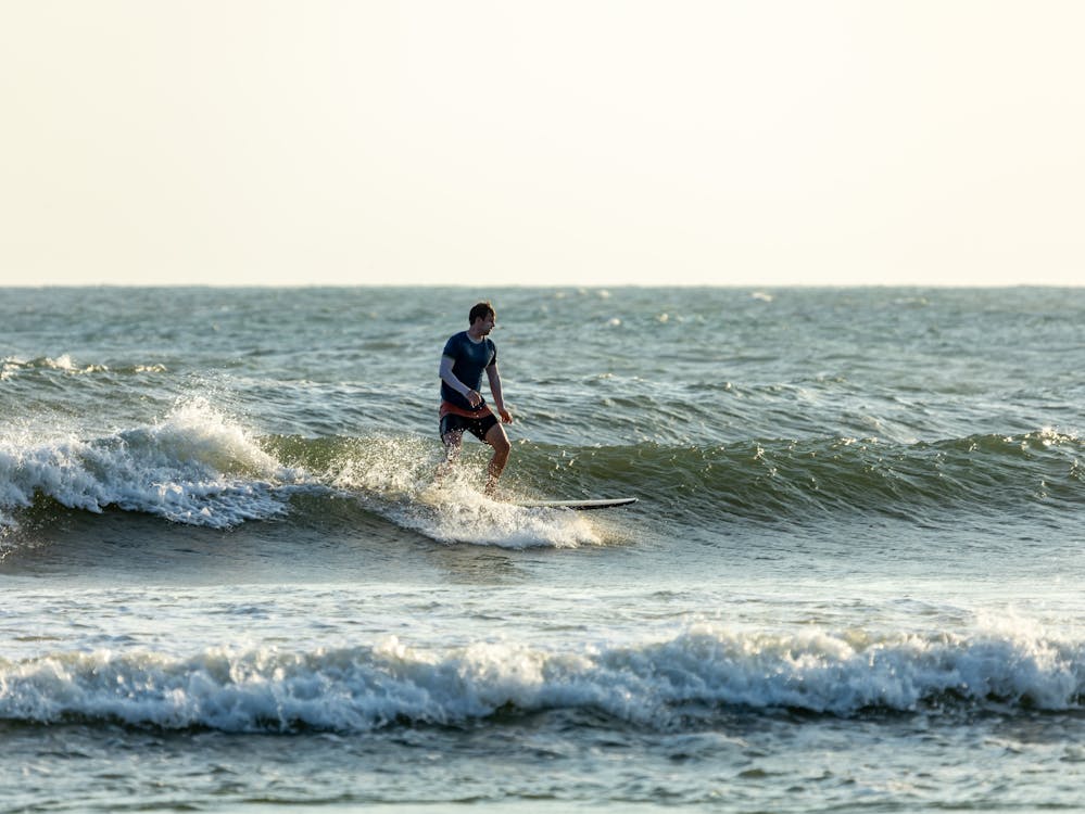 Rider surfing the left worldclass Chicama