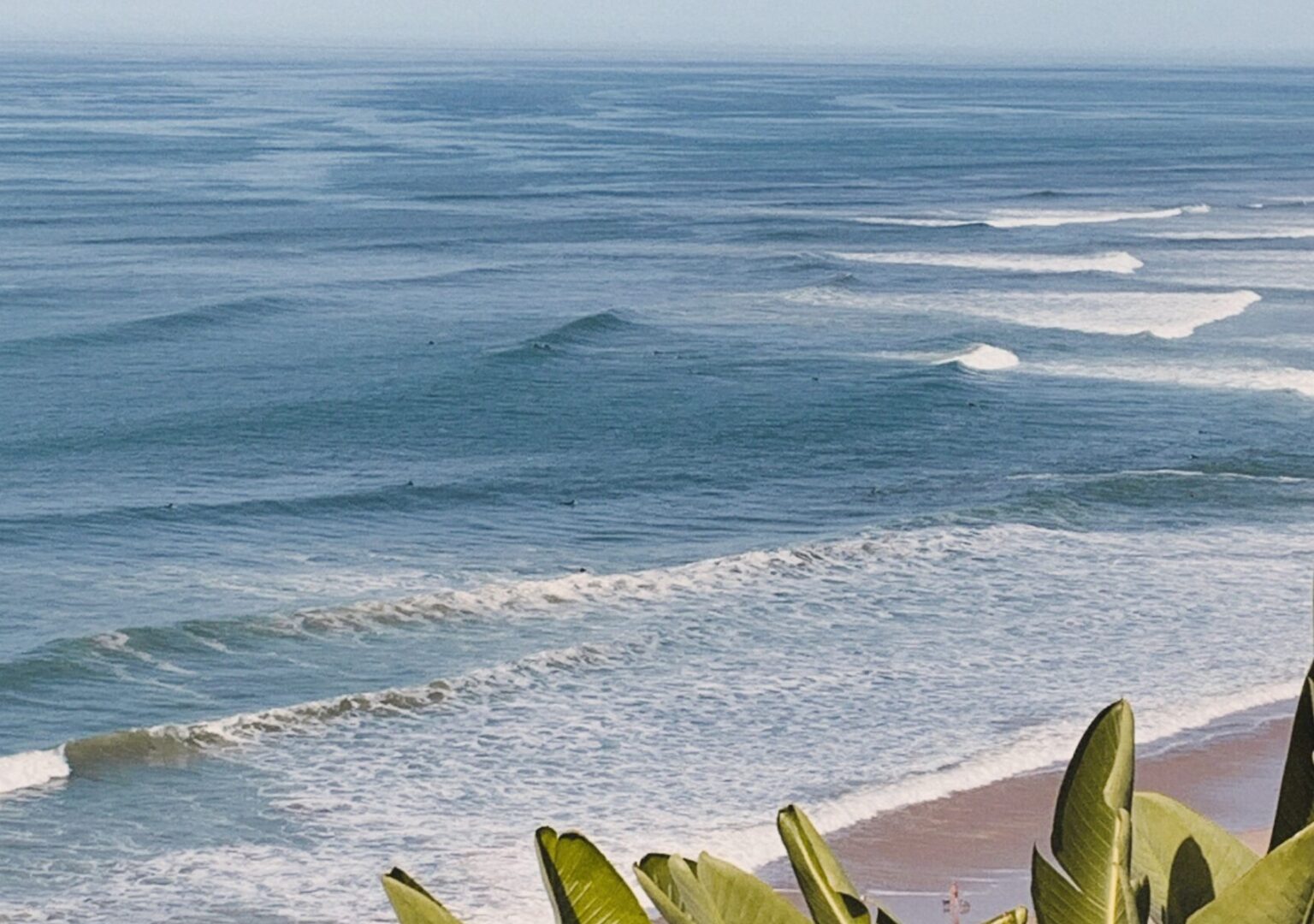 A stellar shot of Sidi Ifni and the surf. Photo provided by Moja Surf Maroc. 