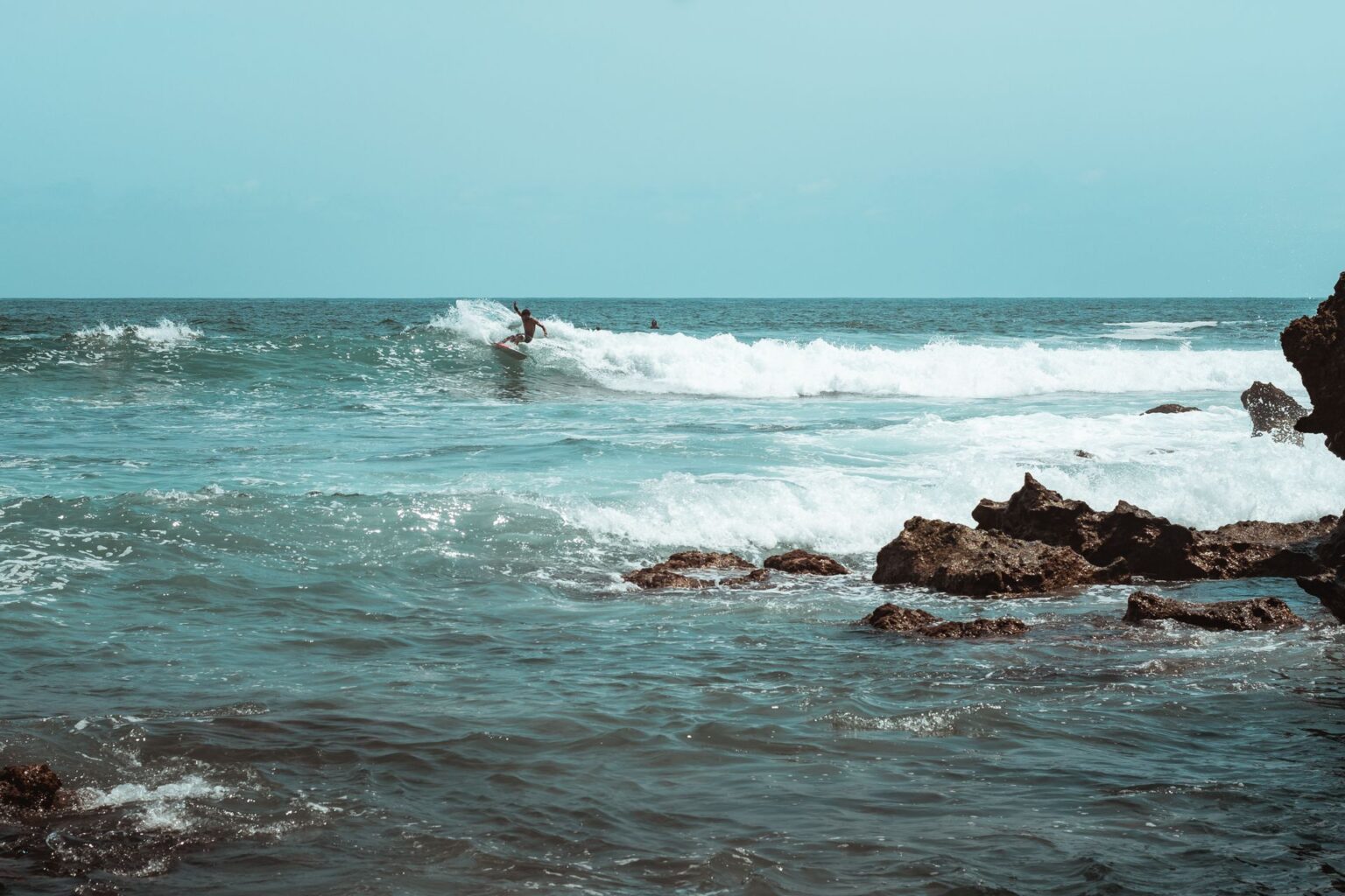 Some mystery waves being enjoyed throughout Puerto Escondido.
