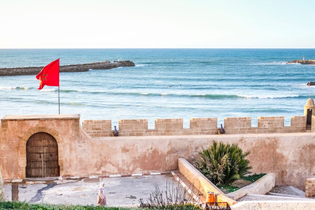 The surf area of Rabat has good views for the spectators to enjoy as well.