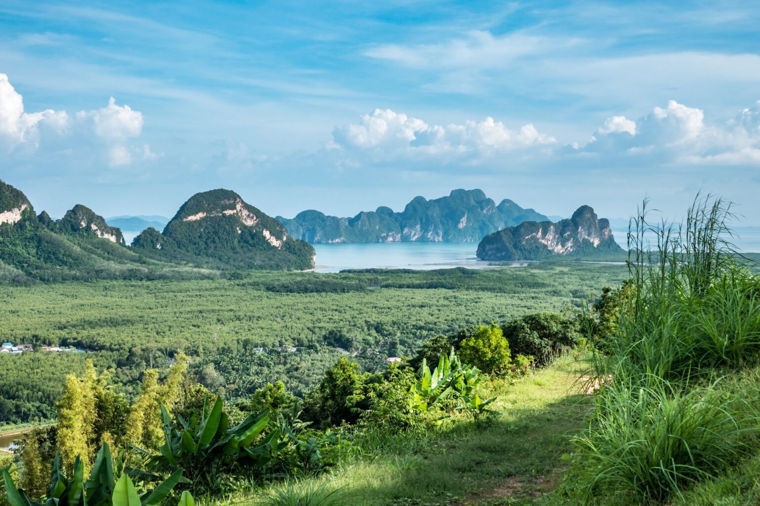 Pictured here is Phang Nga Bay. The eastern views of Phuket.