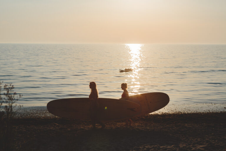 Gotland is Sweden's Mystical Island with more than just an adventure waiting, it also have surf for surfing! What a twist. Photo by Surflogiet.