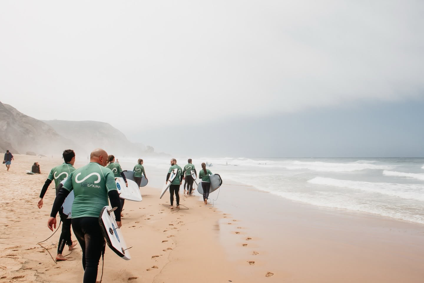 One of the adventures Future Eco Surf takes with their beginners to a local surf spot. All fun stuff!