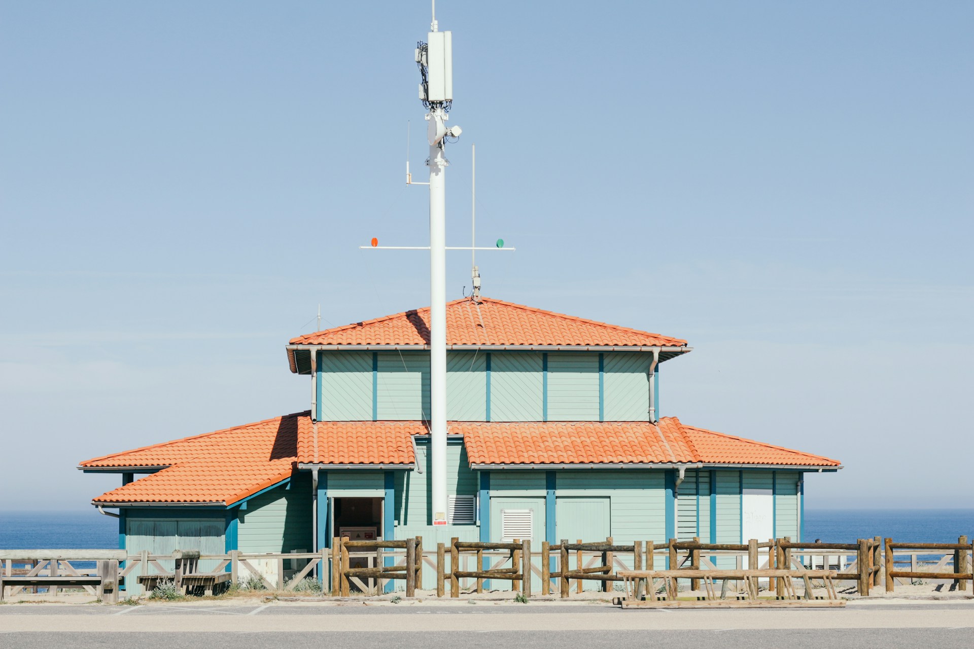 Some of the by the ocean building in Lit-et-Mixe.