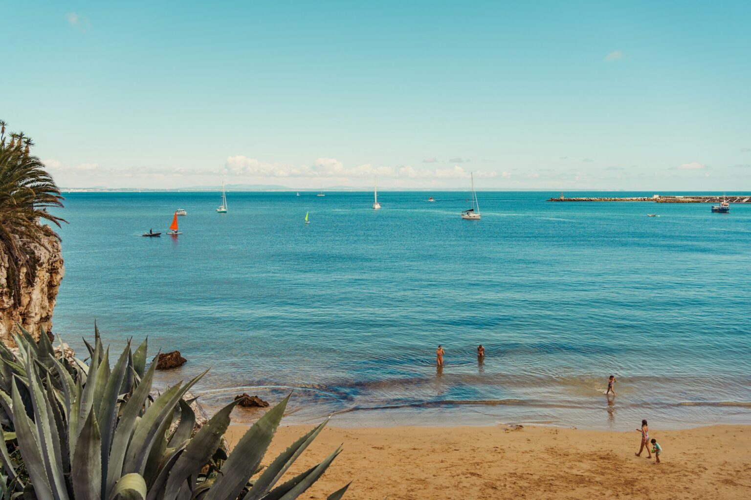 Some of the local scenery in Cascais, only a short drive away from Praia do Guincho.