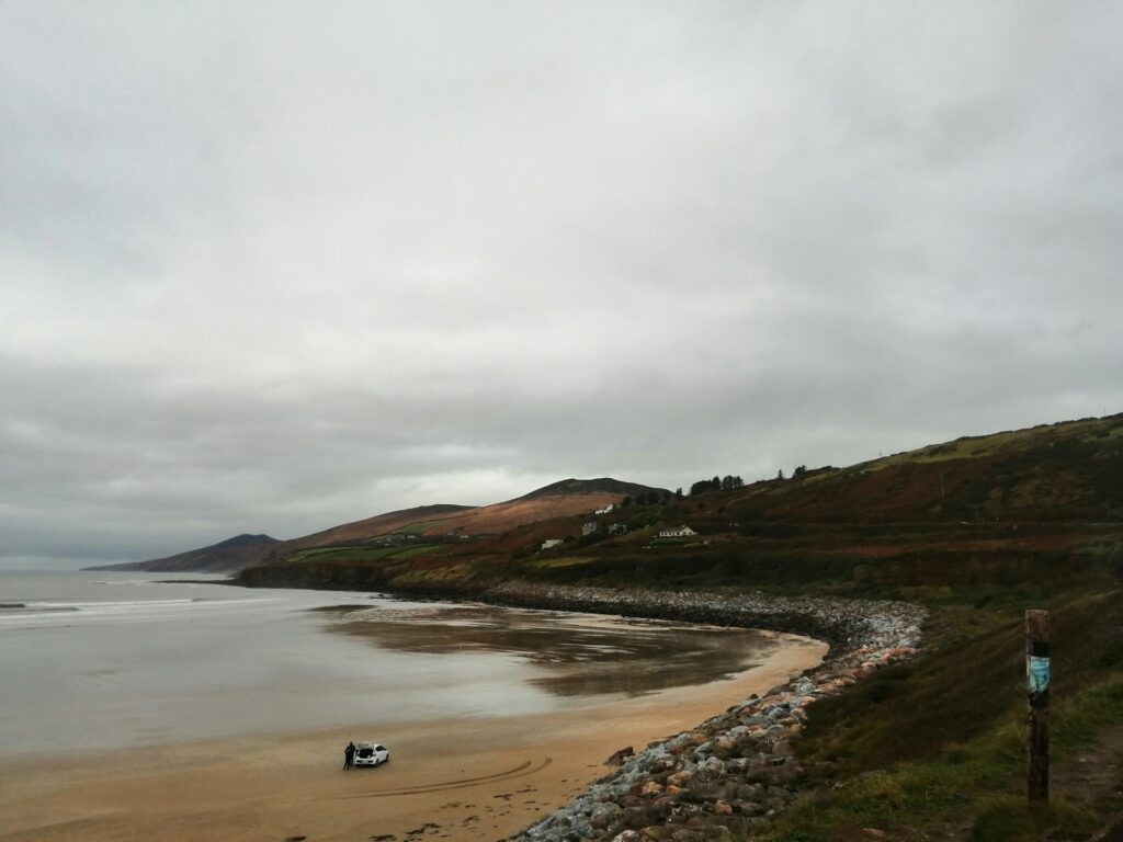 A nice shot of the point at Inch Beach.