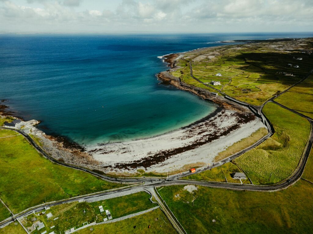 Some local scenary in Clare, Ireland near Spanish Point.