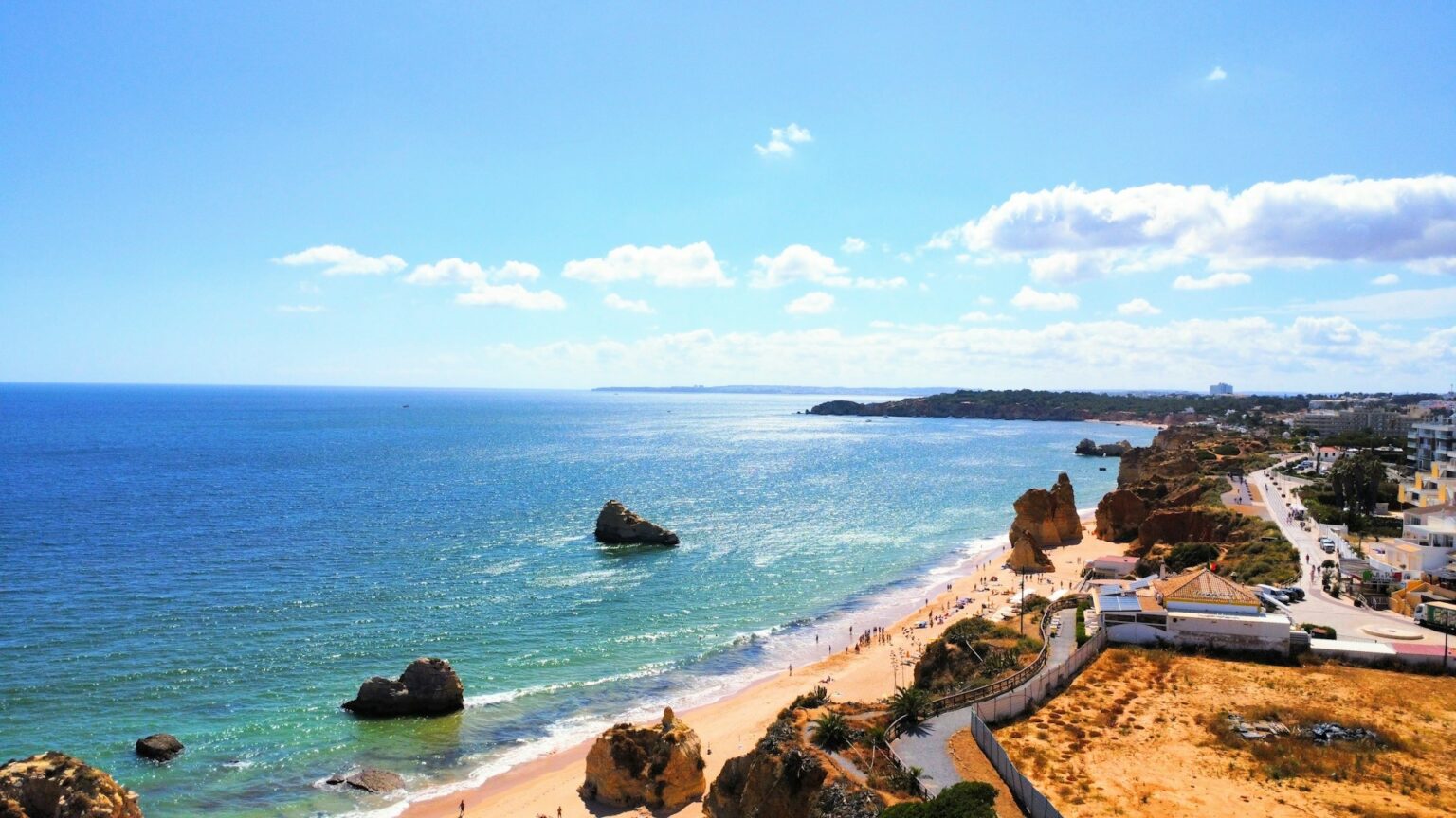 Another beautiful shot of Portimão on a sunny summer day.