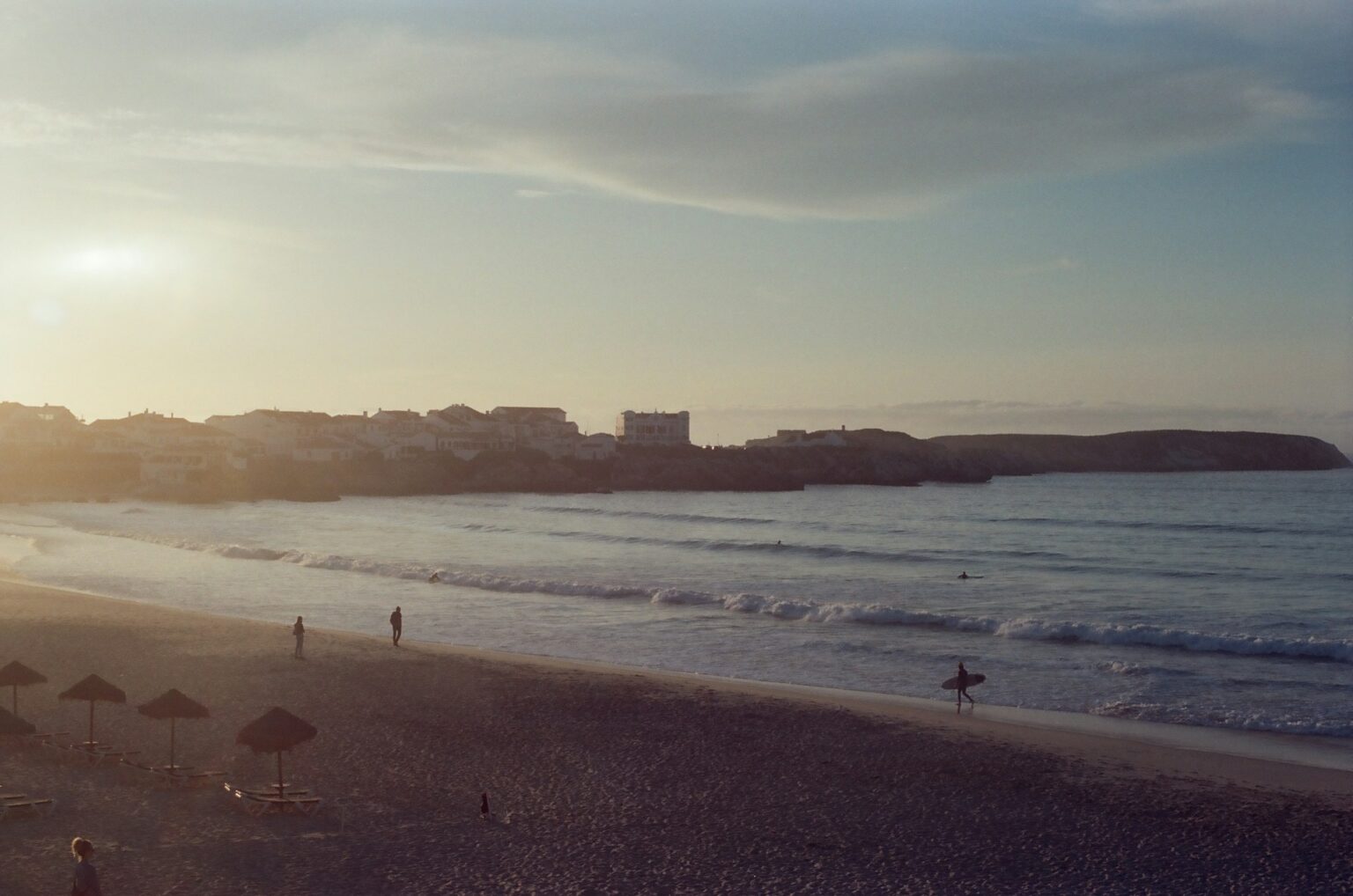Just a good afternoon glow on the Praia Baleal norte.