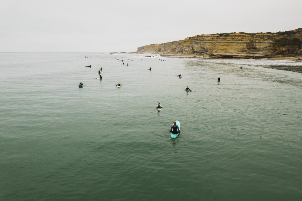 A beautiful shot of Praia de Ribeira d'Ilhas