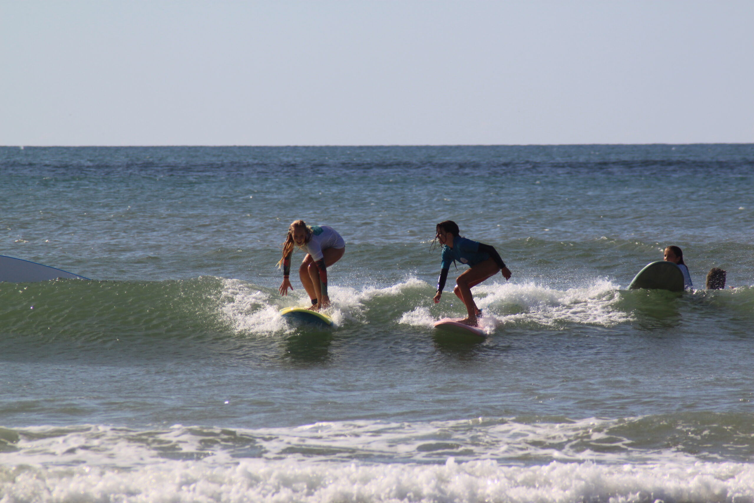Another pair of rippers enjoying a sweet surf session with It's On.