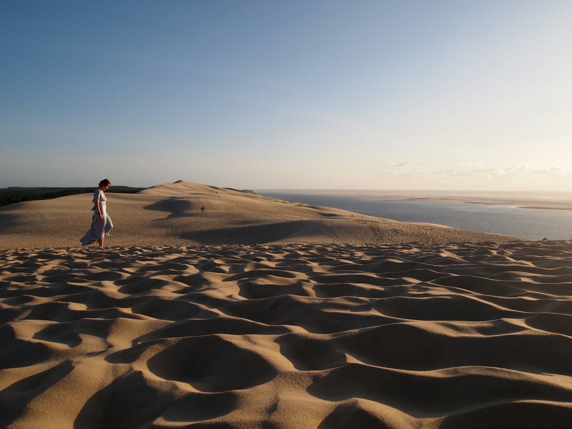 Nearby Arcachon, stand Dune of Pilat, the largest dune in Europe. Stunning to say the least.