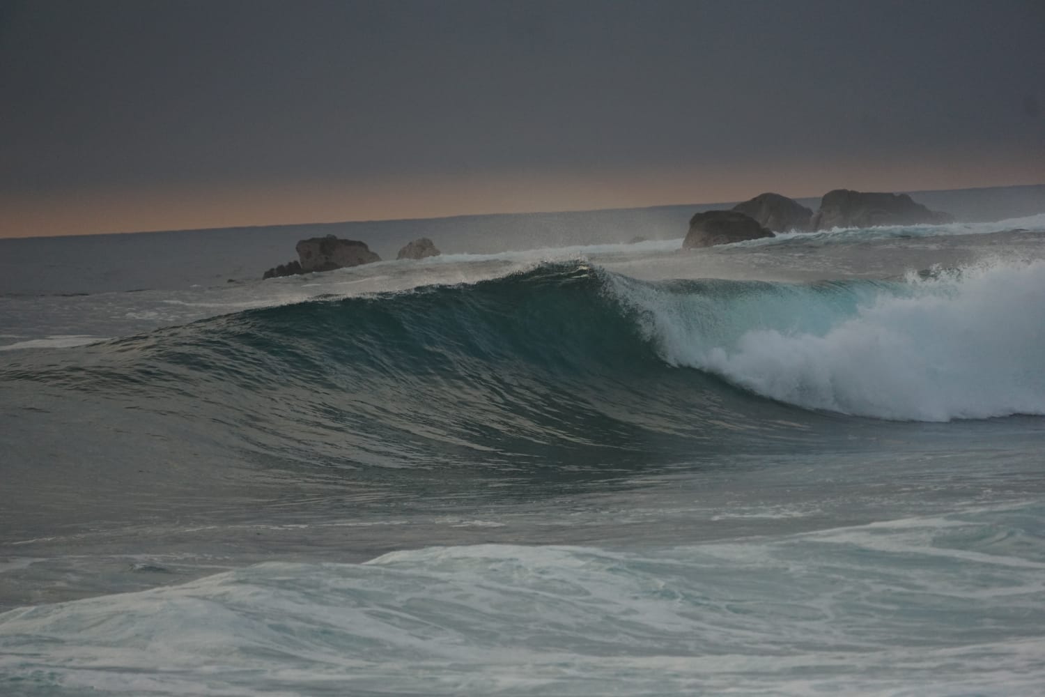 A beautiful peeler along the coastline of the greater Portofino. Photo provided by Portofino Surf Camp.